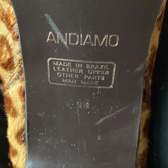 Andiamo animal print short boots - Picture 5 of 6